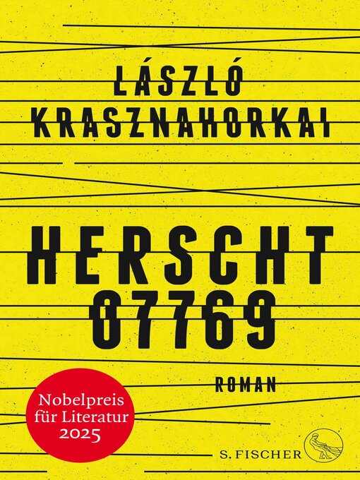 Title details for Herscht 07769 by László Krasznahorkai - Wait list